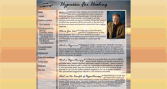 Desktop Screenshot of hypnosisforhealing.info